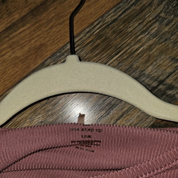 One Step Ahead Pink Long Sleeve Tee with Floral Heart - Picture 4 of 4